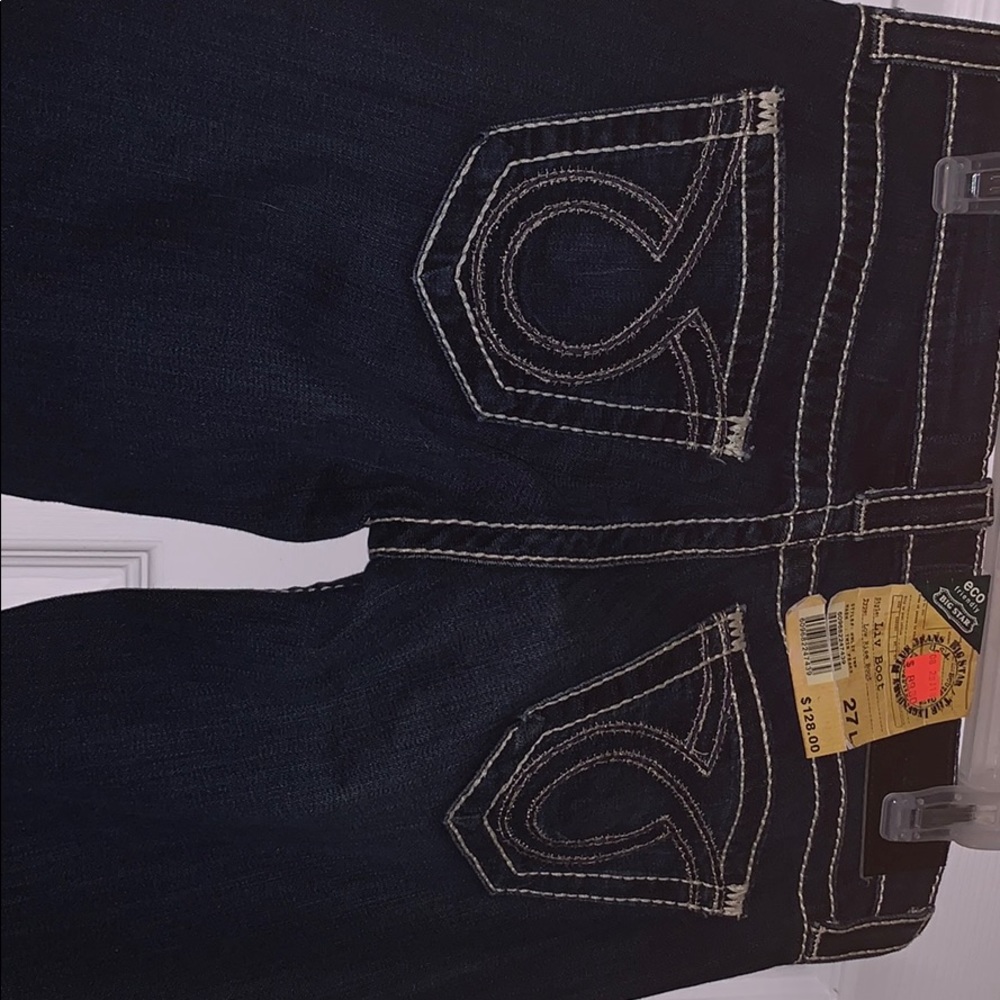 Big Star LIV BOOTCUT DARK WASH JEANS
